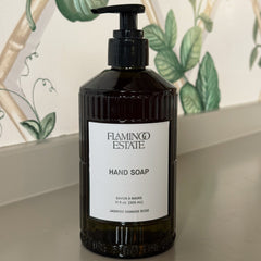 Jasmine Damask Rose Glass Hand Soap