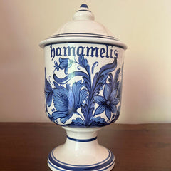 Apothecary Jar, "Hamamelis"