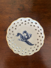 European Mini Porcelain Dishes, Round