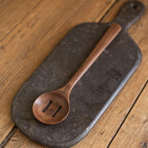 12'' Walnut Wooden Slotted Spoon