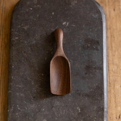 5" Small Walnut Scoop