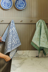 Avignon Blue Tea Towels