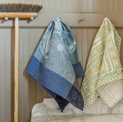 Avignon Green Tea Towels
