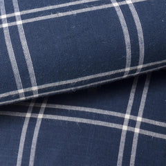Eli Windowpane Navy Bedding Collection