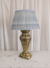 Heavy Brass Vintage Lamps, Pair