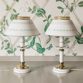 Metal Mid-Century Folk Lamps