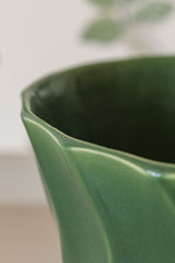 Green Bauer Flower Pot