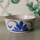 Blue and White Salt Glazed Bowl