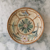 Butterfly Majolica Plate