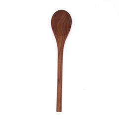 12'' Walnut Wooden Oval Spoon