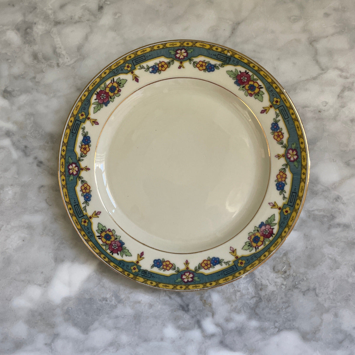 Petite Floral China Plate