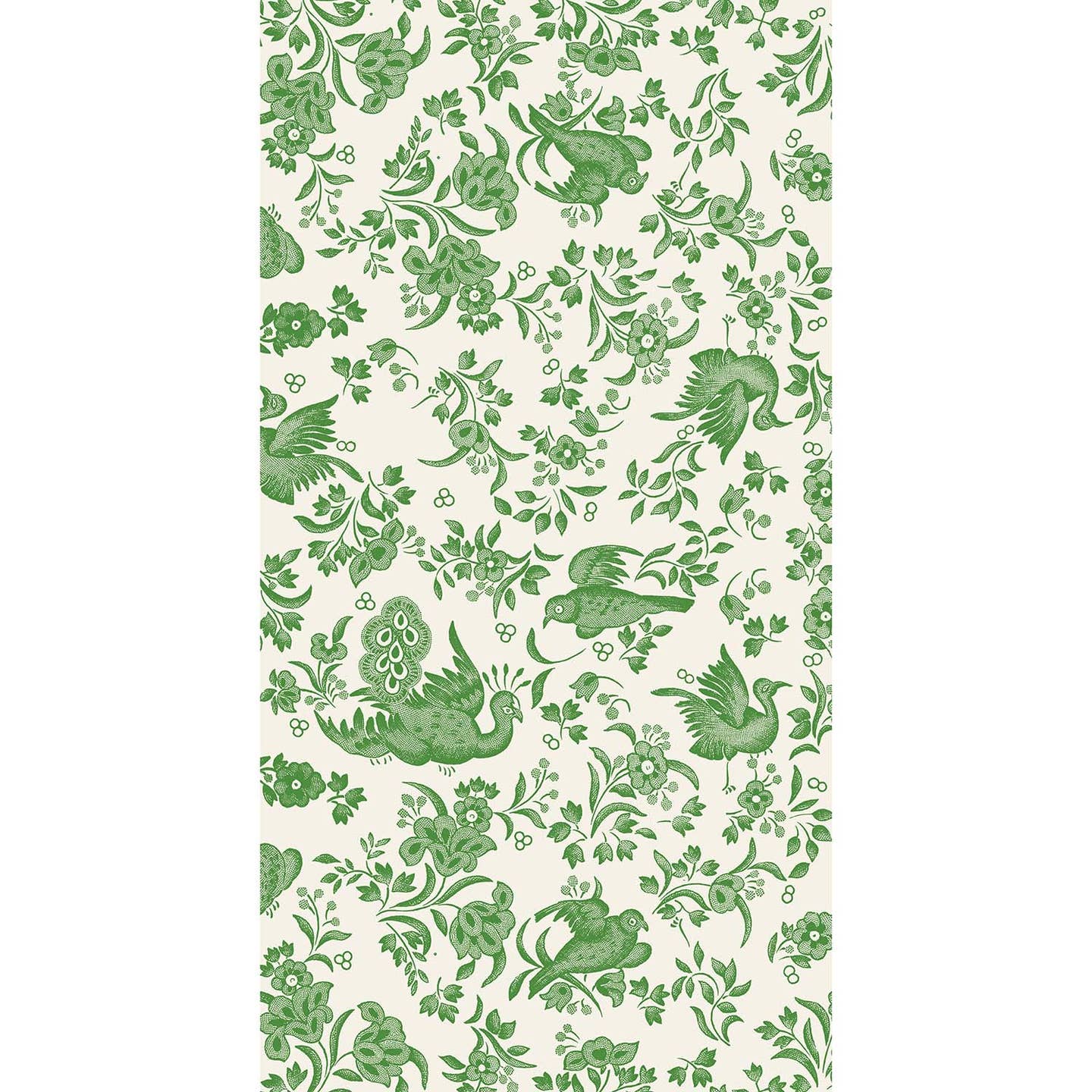 Green Regal Peacock Guest Napkin, 16