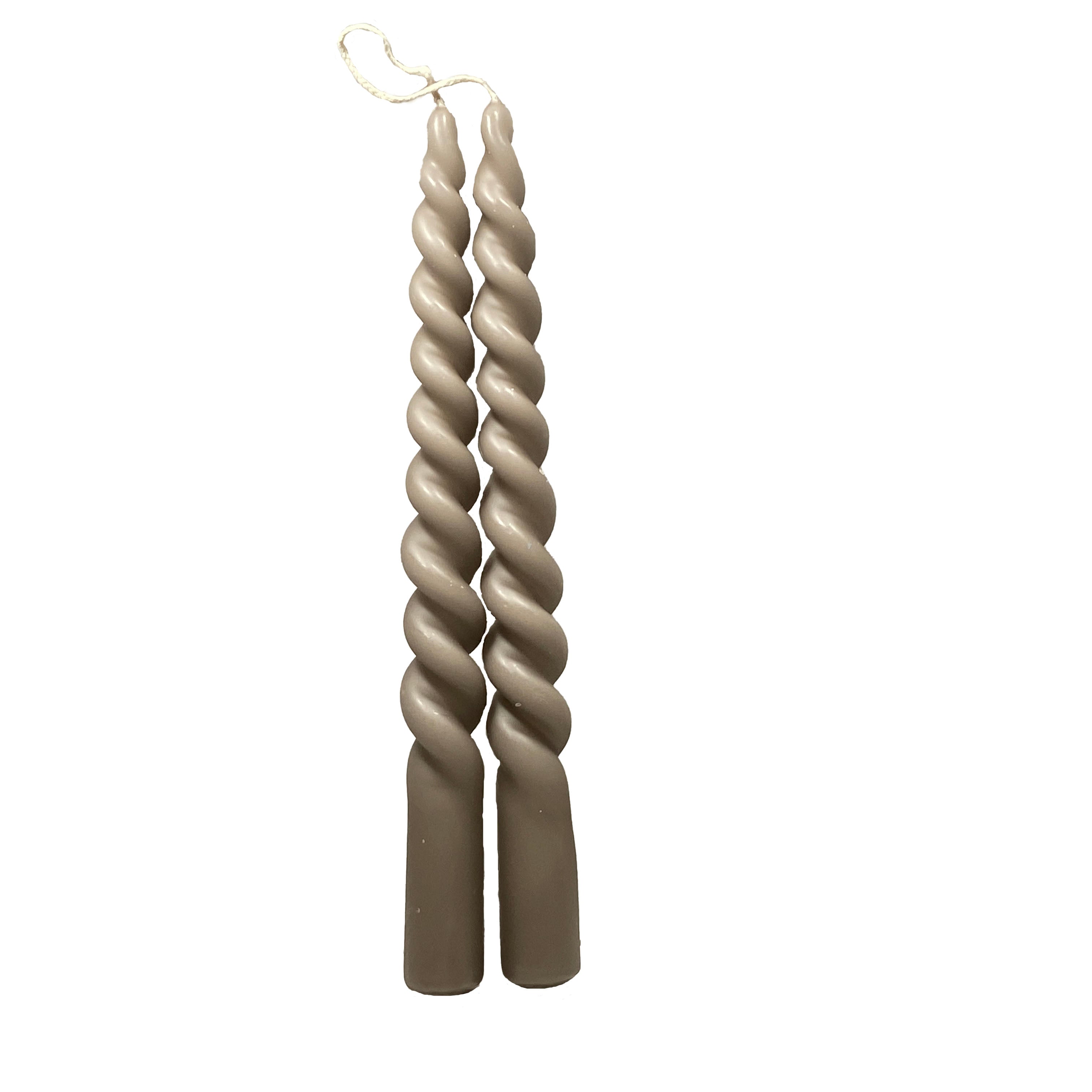 Hand Dipped Twisted Tapers