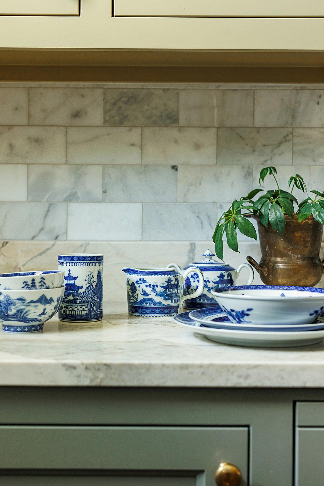 Blue Canton Dinnerware Collection
