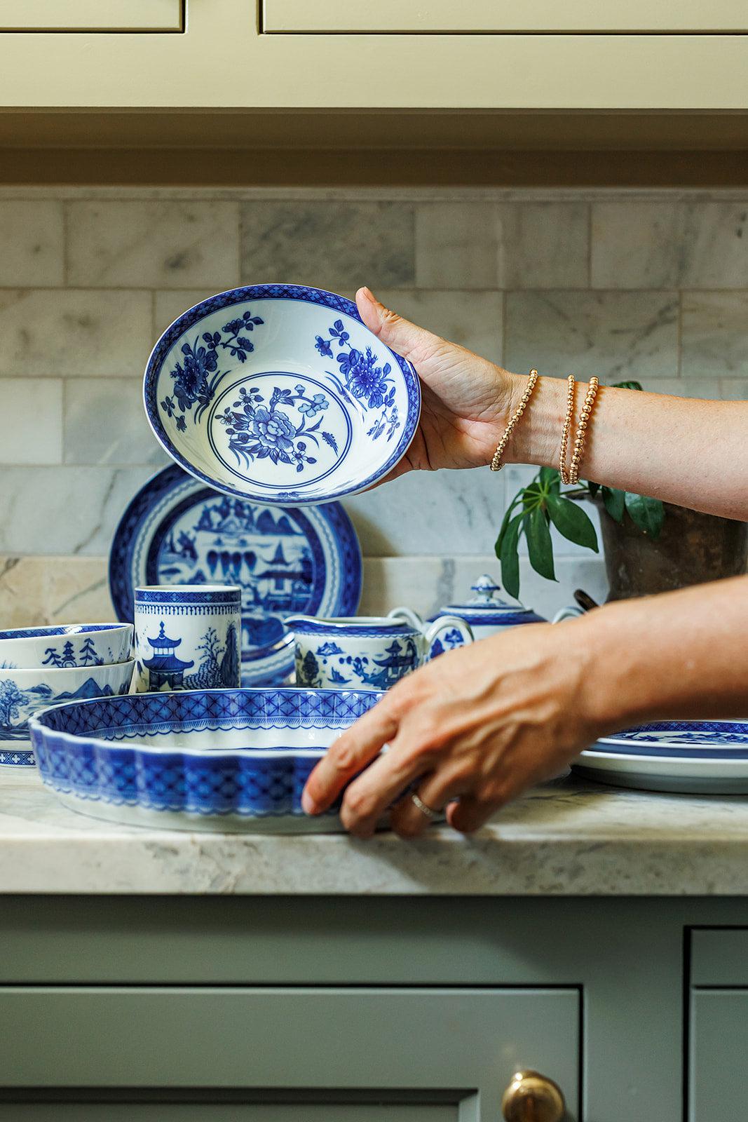 Blue Canton Dinnerware Collection