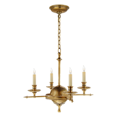 Leaf and Arrow Chandelier