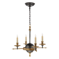 Leaf and Arrow Chandelier