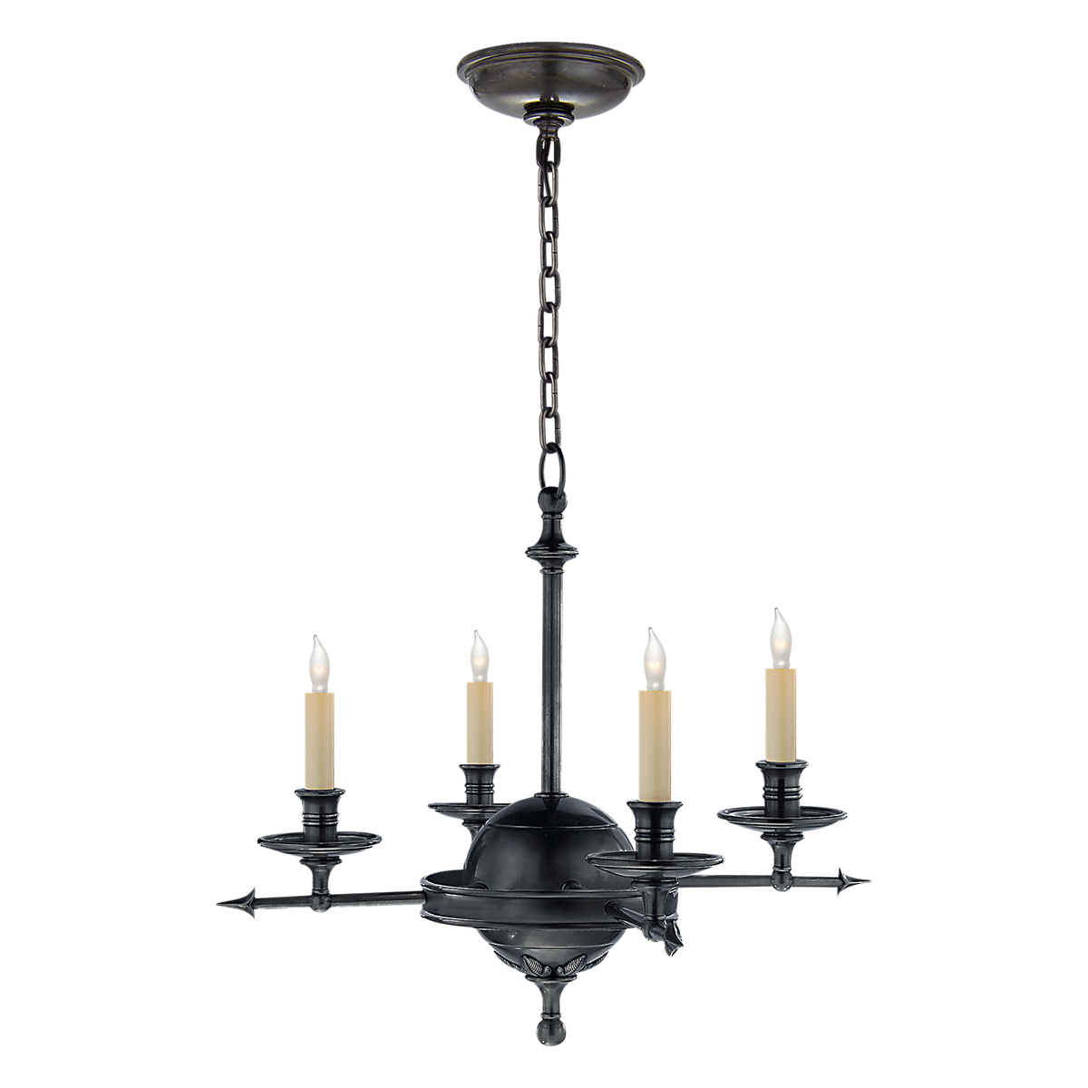 Leaf and Arrow Chandelier