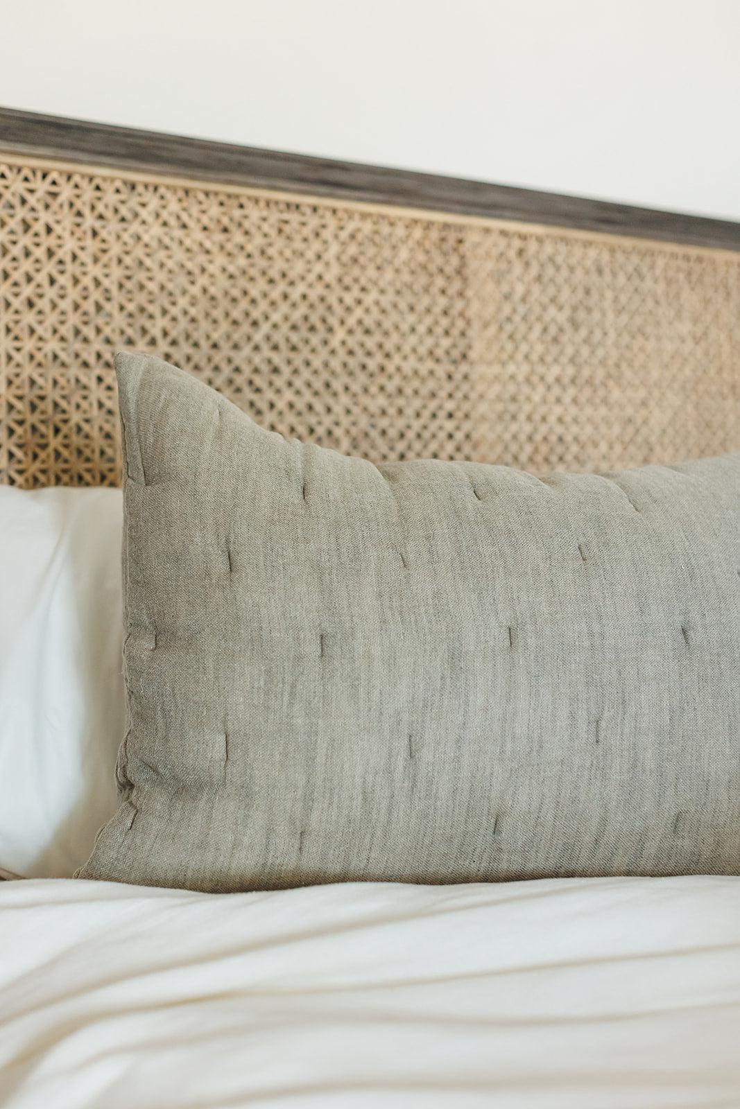 Dalton Bedding Collection, Ash Grey
