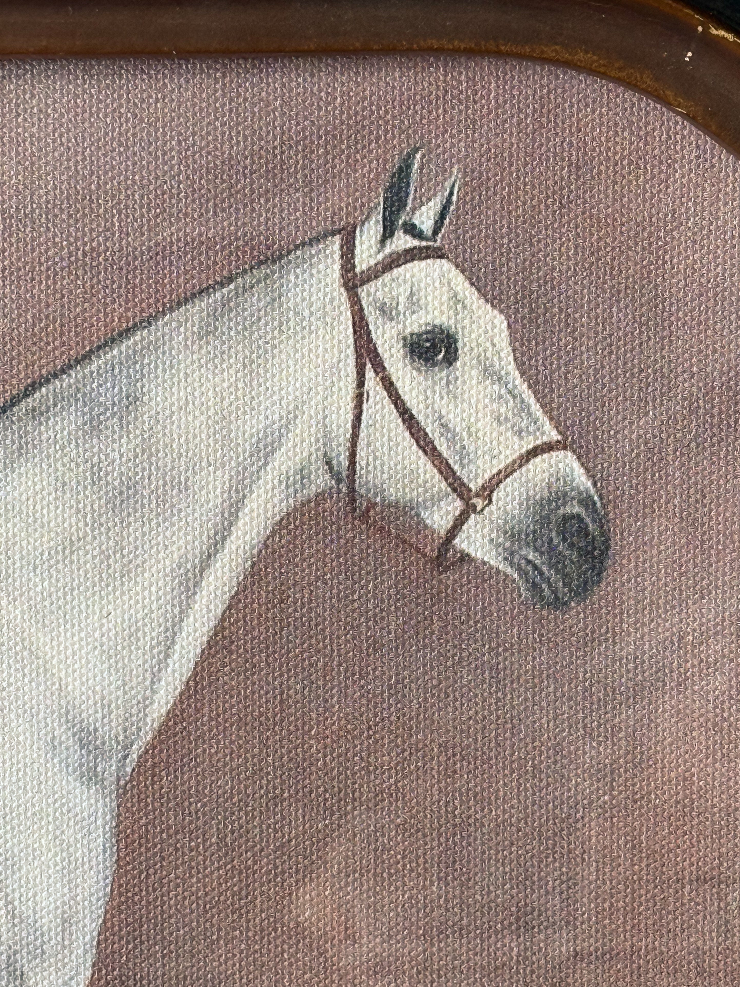 Framed Kim Horse Print