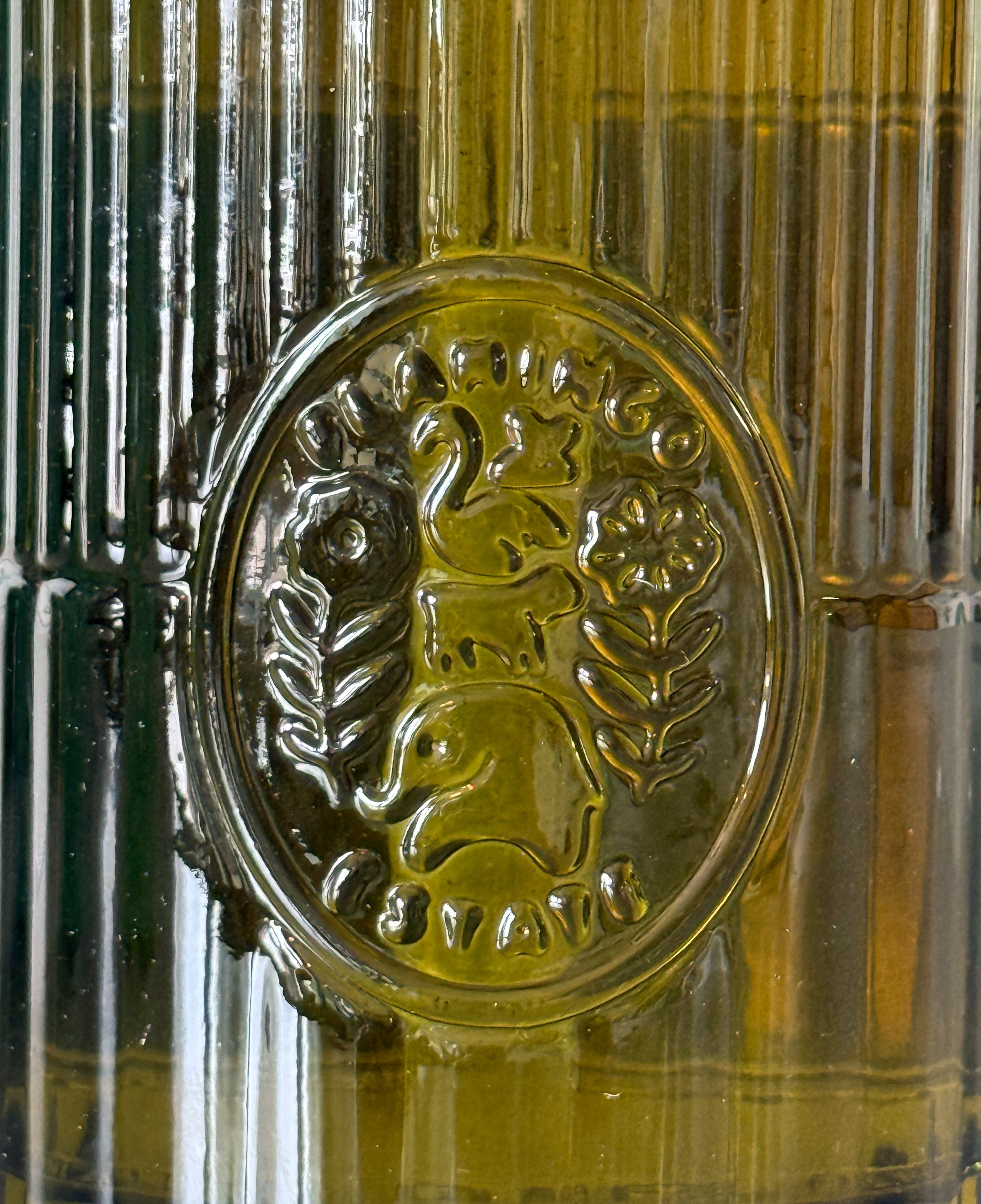 Jasmine Damask Rose Glass Hand Soap