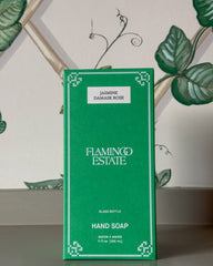 Jasmine Damask Rose Glass Hand Soap