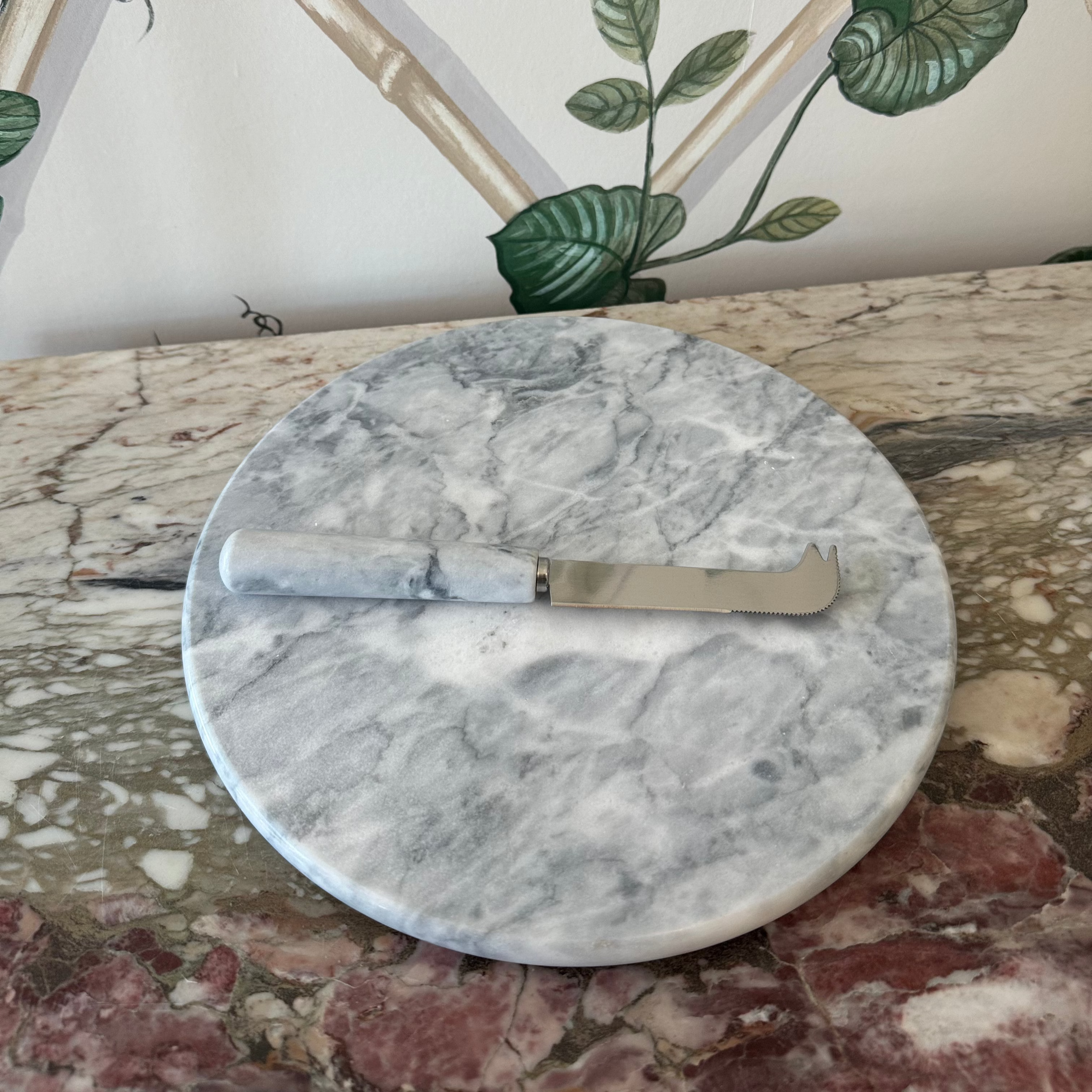 Marble Round Cheese Board