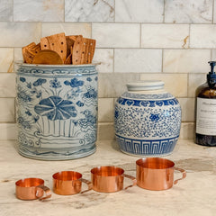Copper Plated Measuring Cups