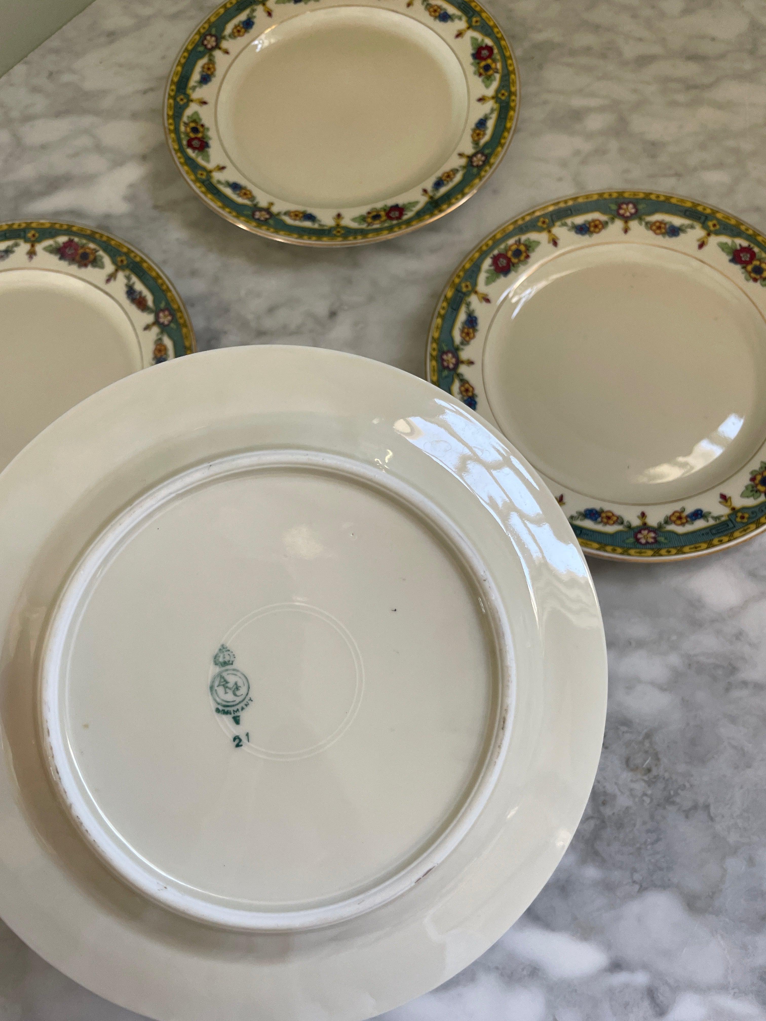 Petite Floral China Plate