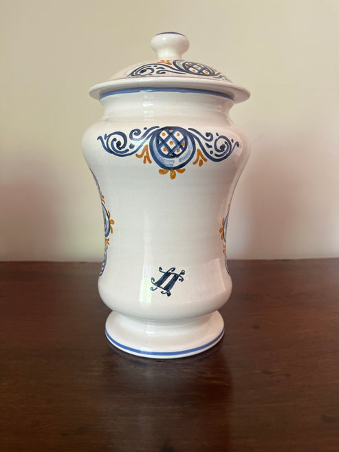 Castelli Apothecary Jar, "Equisetum"
