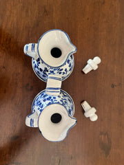Castelli Maiolica Oil & Vinegar Cruet Set