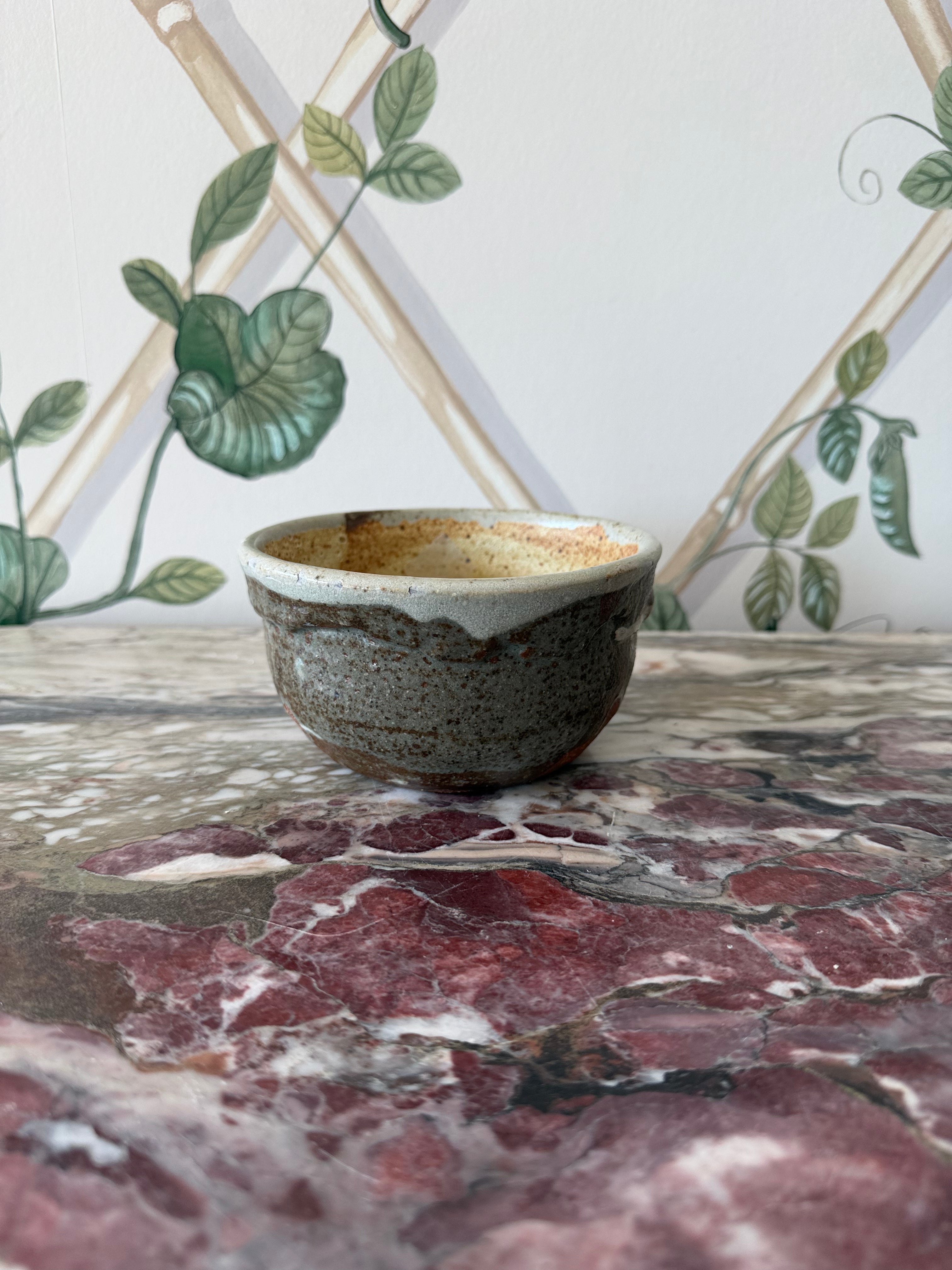 Brown Pottery Bowl