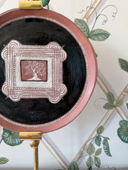 Folk Tree Terracotta Plate