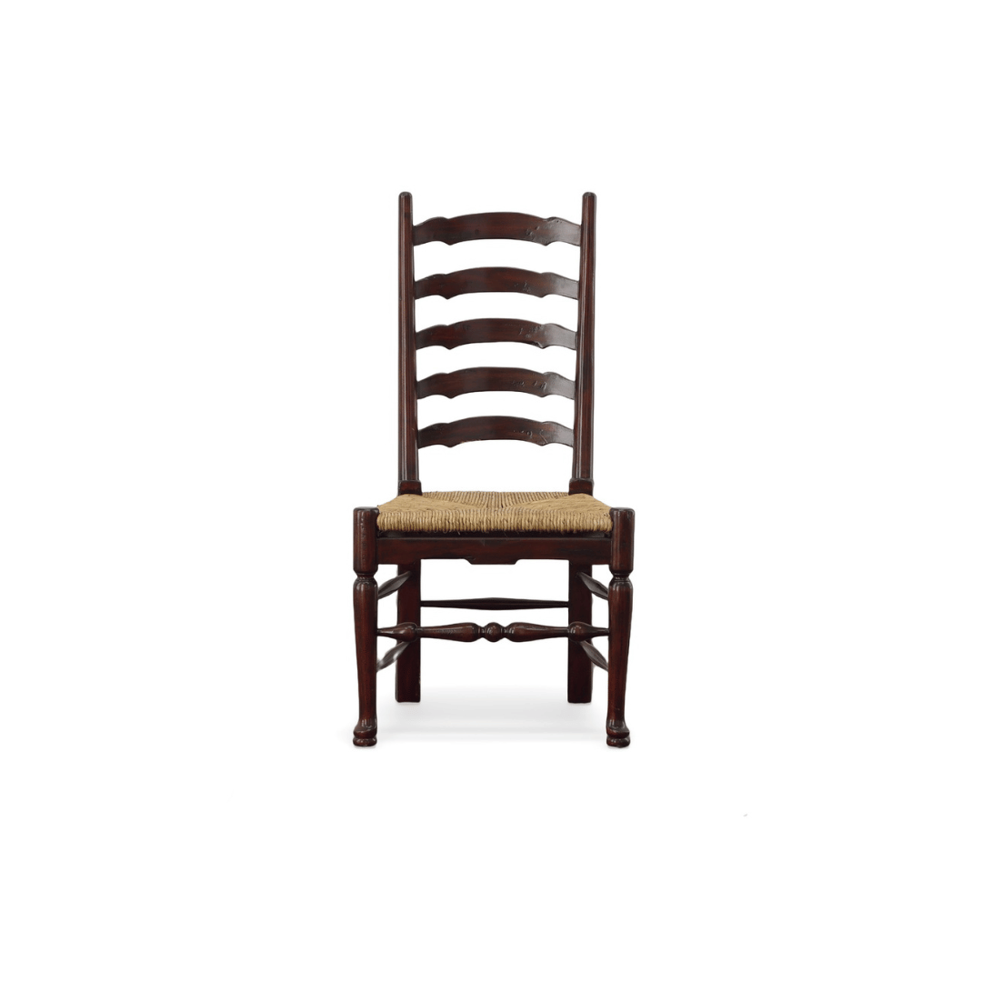 English Country Ladderback Side Chair
