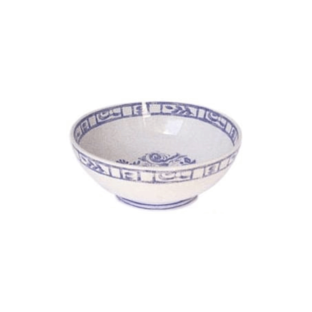 Oiseau Blue and White