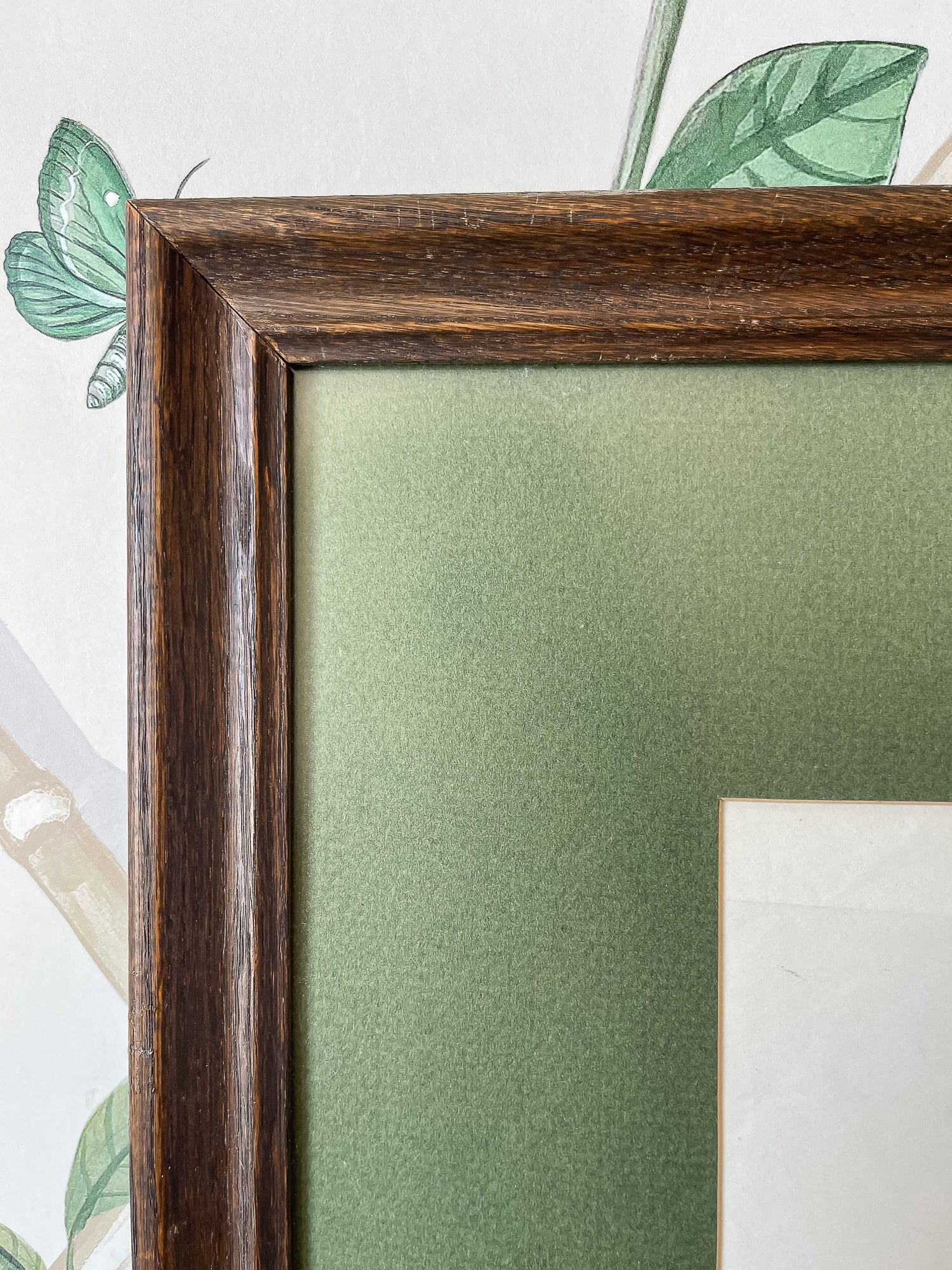 Framed Brass Rubbing Impression