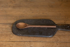 12'' Walnut Wooden Oval Spoon