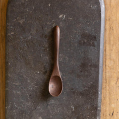 5" Small Walnut Petite Spoon