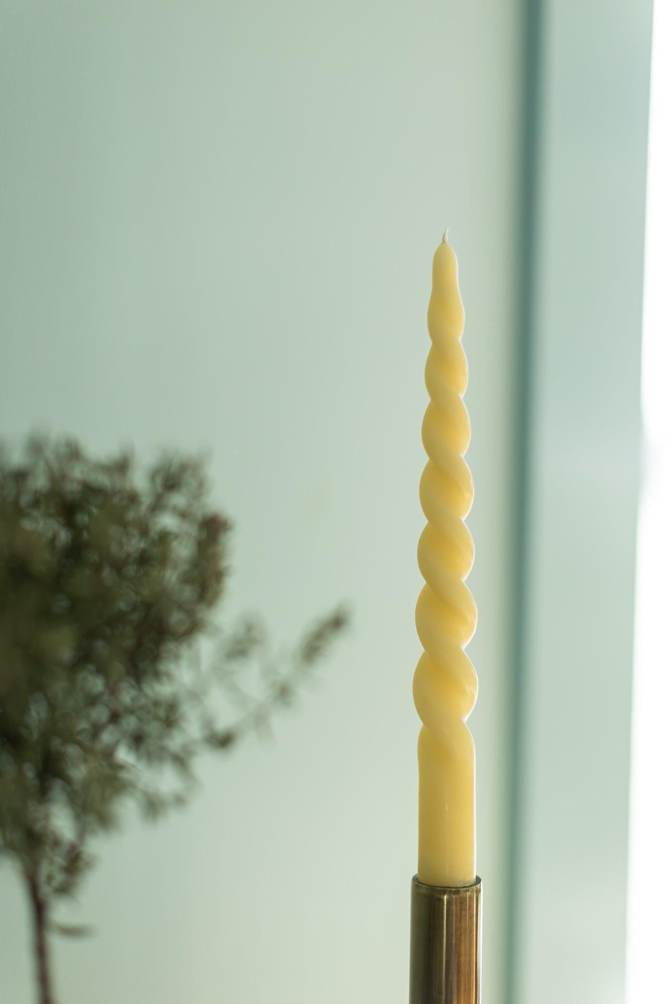 Hand Dipped Twisted Tapers