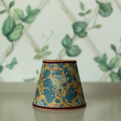 Marbleized Paper Shade