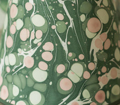 14" Hand Marbled Lampshade
