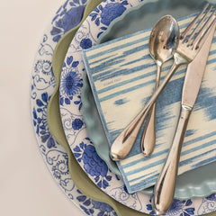 Delft Blue Paper Dinner Plates