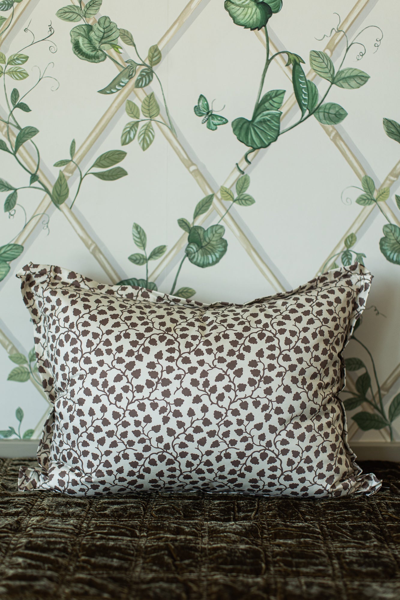 Audrey Bedding Collection, Chestnut