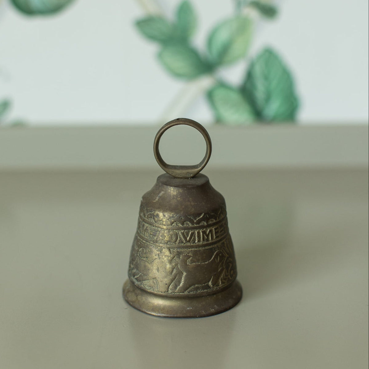 Latin Engraved Bell