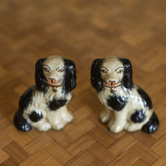 Black Staffordshire Pair
