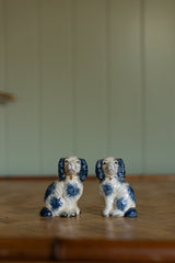 Blue Staffordshire Pair, Small