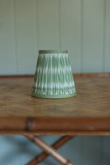 Green Ikat Chandelier Shades, 5"