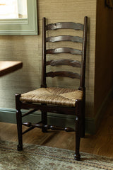 English Country Ladderback Side Chair