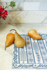 Avignon Blue Placemats, Set of 6