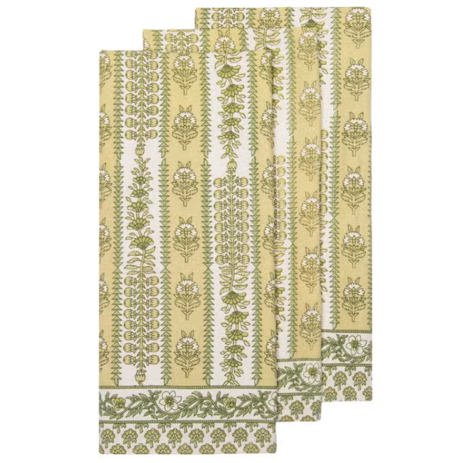 Avignon Green Tea Towels